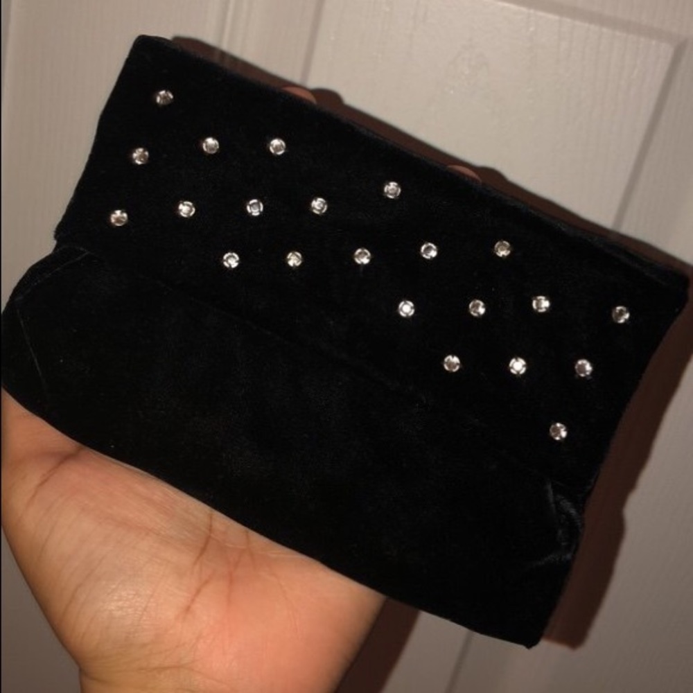 Black Glittery Wallet